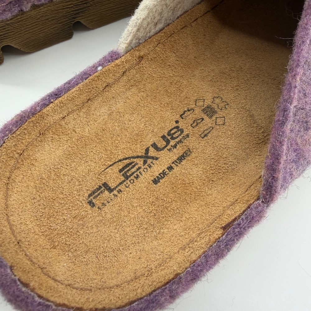 Flexus By Spring Step Women's Patchwork Felt Clog… - image 6